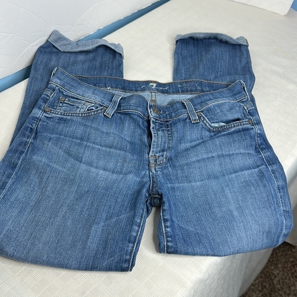 7 for all Mankind Skinny Crop and Roll - Picture 5 of 10